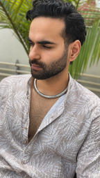 German Silver Hasli Neckring for Men | Ethnic Style