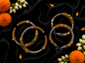 Oxidised German Silver Plated Bracelet Pair with Anklet Pair Jewelry Set Combo